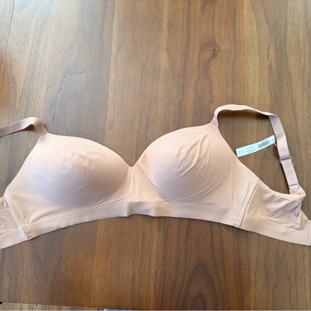 Soma Blush Beige Seamless T-Shirt Bra